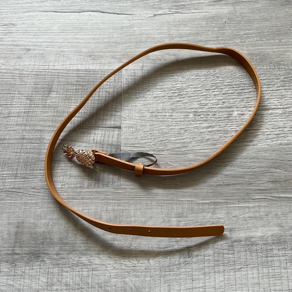 Tan Pineapple Belt